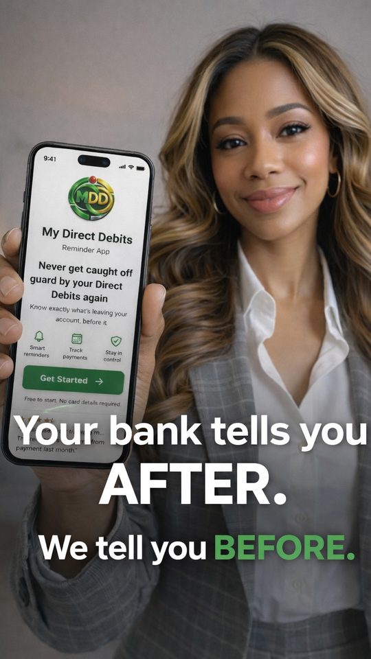 My Direct Debits – Direct Debit Reminder App | Track Your Payments
